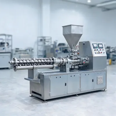 conical twin screw extruder